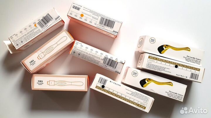 Мезороллер для лица и шеи DRS 540 из титановых игл