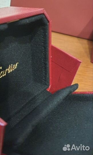 Коробка Cartier для серег и колец