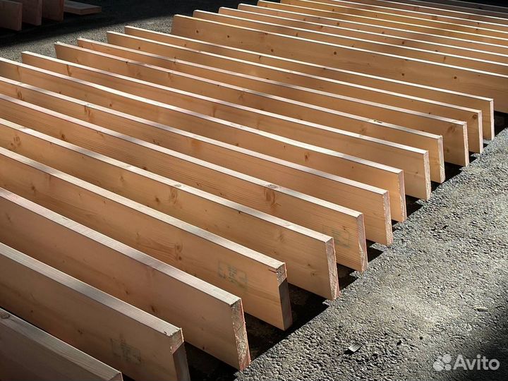 Доска сухая строганная 45х145, сорт AB, класс С24