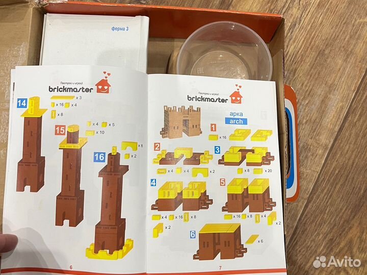 Конструктор из настоящих кирпичиков