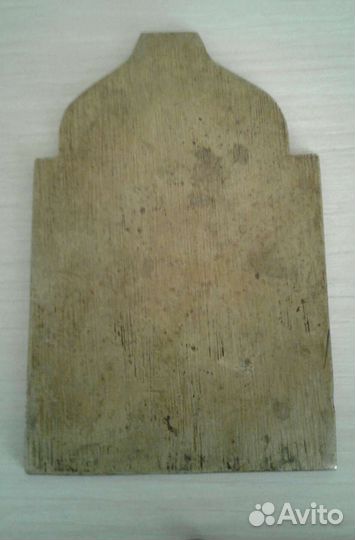 Старинная меднолитая икона