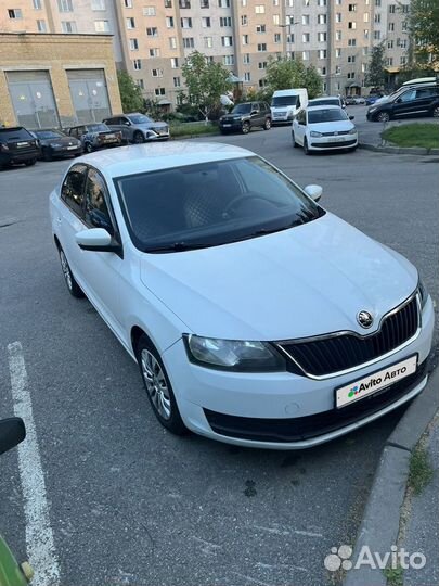 Skoda Rapid 1.6 МТ, 2017, 283 000 км