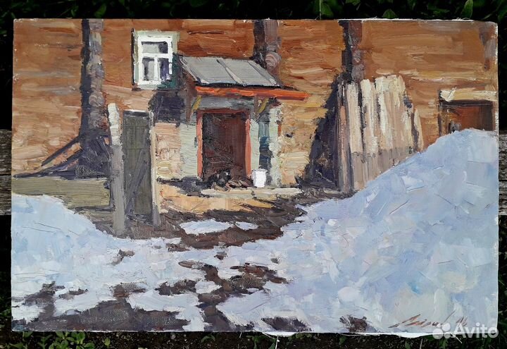 Картина маслом пейзаж