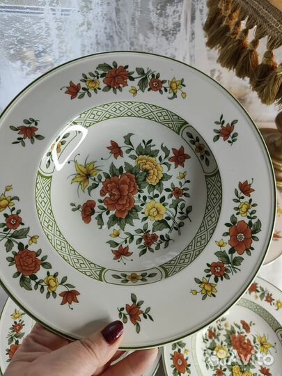 Тарелки глубокие. Летний день. Villeroy boch