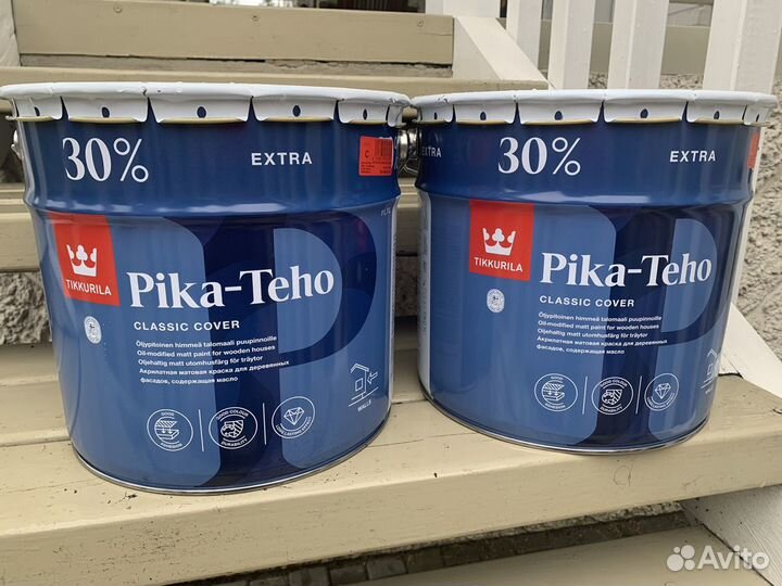 Tikkurila pika teho classic. Краска Tikkurila teho.