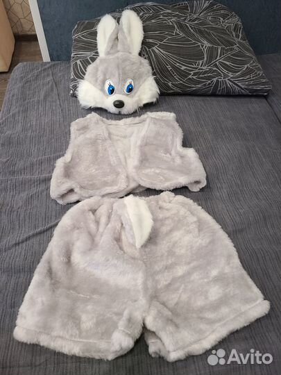 Костюм зайчика на 2-3 года