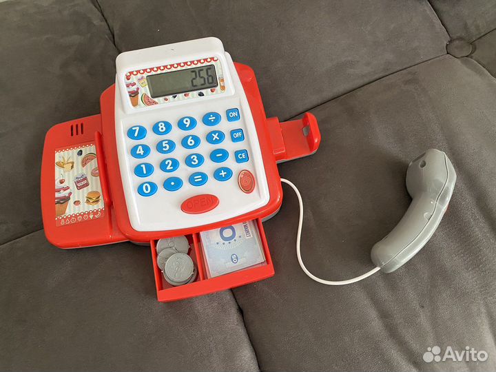 Детские игрушки касса
