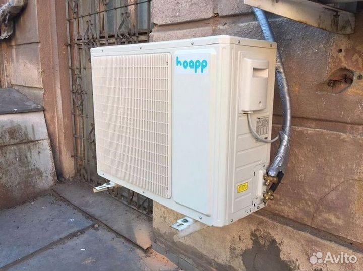 Сплит система с установкой