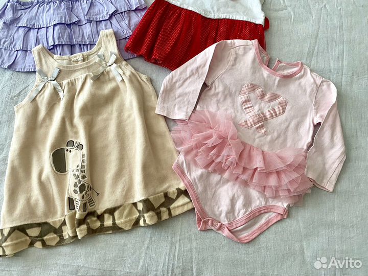Детские вещи одежда для девочки пакетом 80 р