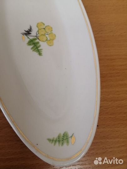 Селедочница. Дулево. Фарфор