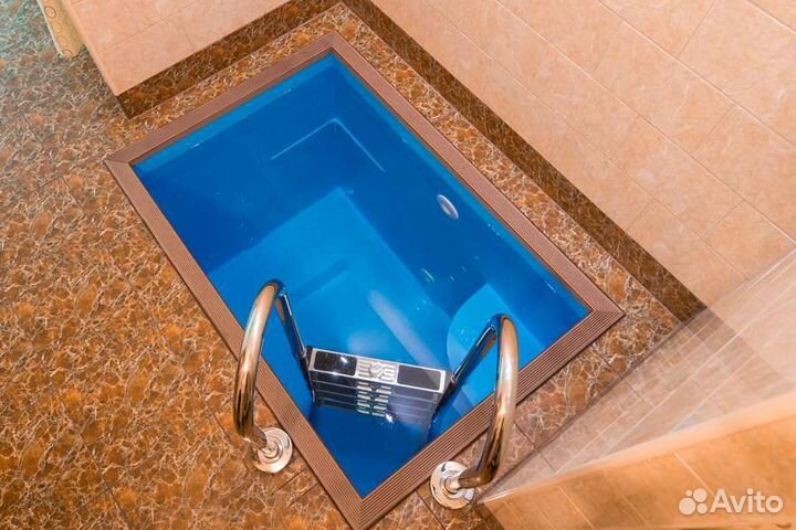 Баня на дровах с банным чаном