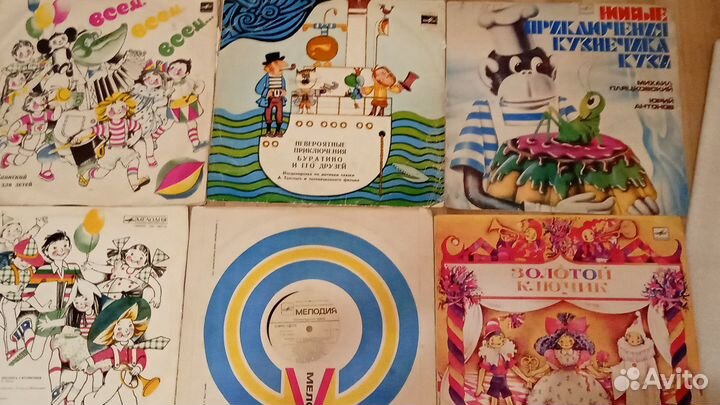 Пластинки сказки для детей