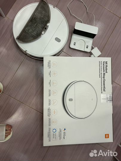 Робот пылесос xiaomi vacuum mop essential