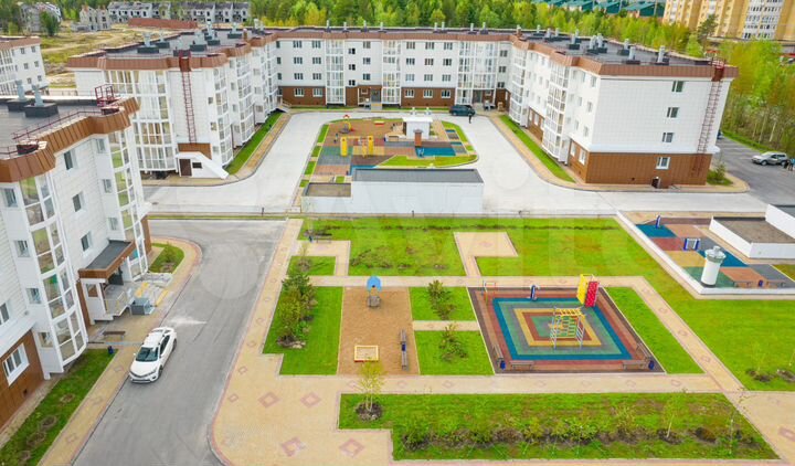 2-к. квартира, 71,2 м², 2/4 эт.