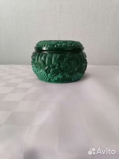 Малахитовое стекло Богемия