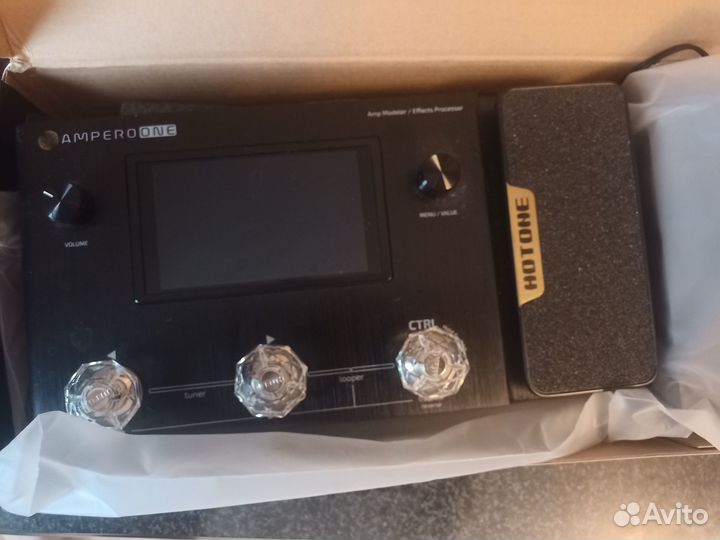 Hotone Ampero One, сенсорный гитарный процессор