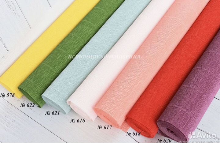 Гофрированная бумага италия