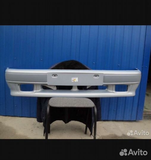 Бампер передний на ваз 2115 2114 снежная королева