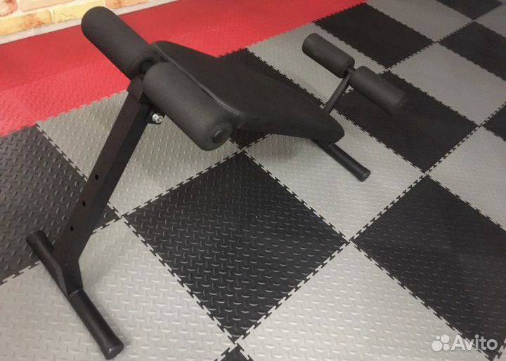 Скамья для пресса (+ гиперэкстензия)