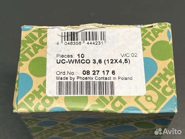 Phoenix contact 0827176 Маркировка, новая, 15 шт