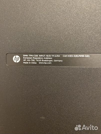Ноутбук HP 15-ba505ur