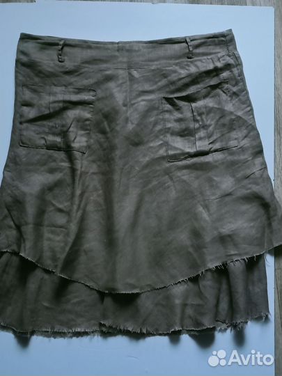 Юбка лён Италия