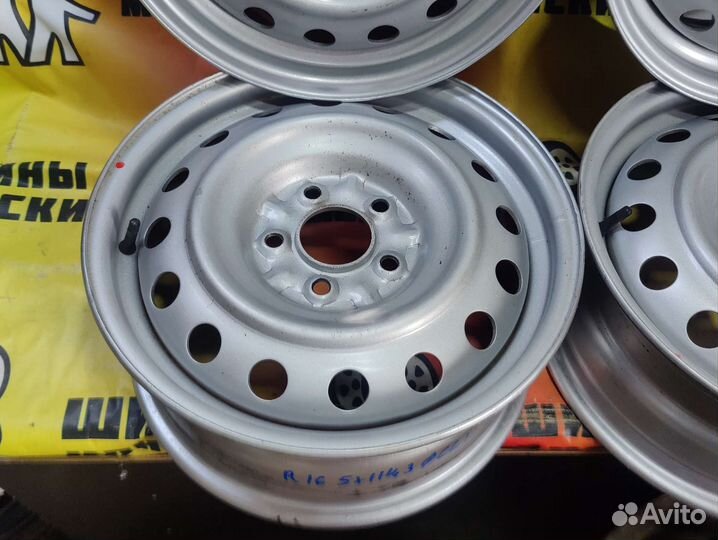 Штамповка R16 5*114.3 dia66.1 et 50 6.5J