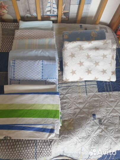 Постельное, пледы для новорождённого