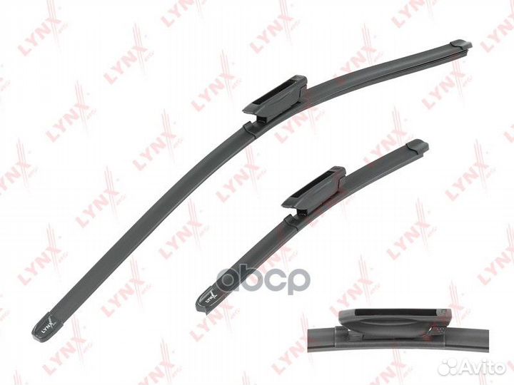 XF6535R Комплект бескаркасных щеток стеклоочист