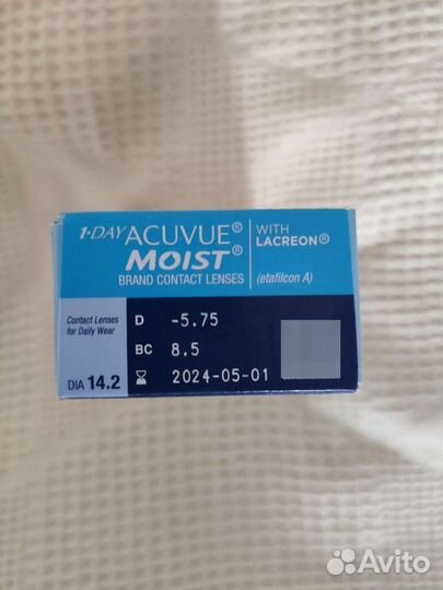 Линзы контактные acuvue oasys 1 day