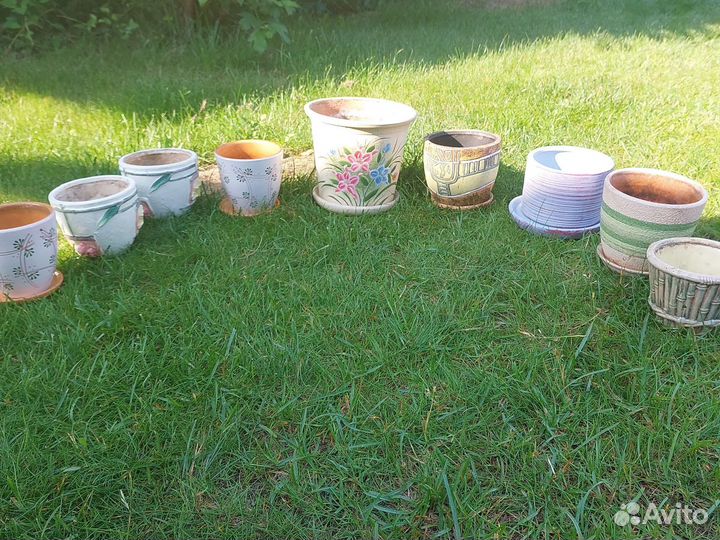 Горшок для цветов керамика