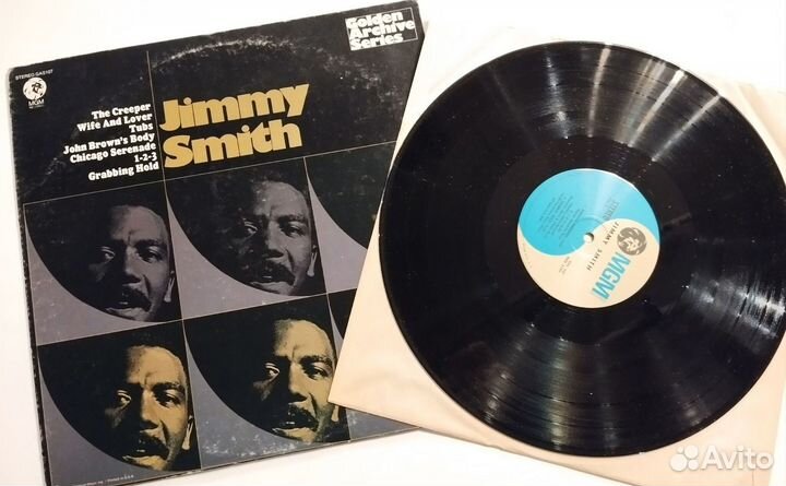 Винтажная виниловая пластинка LP Jimmy Smith (USA