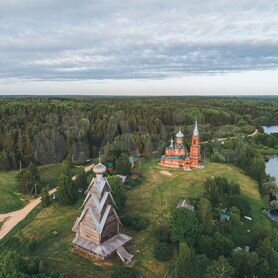 Храм на Селигере озеро Вселуг