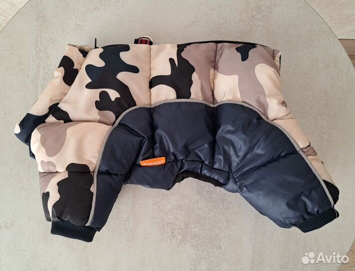 Одежда для собак дождевик пуховик комбинезон