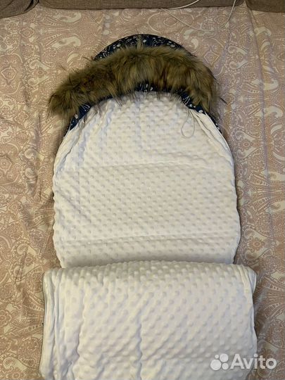 Зимний конверт в коляску