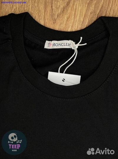 Футболка Moncler черная