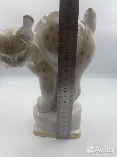Статуэтка рысь обыкновенная дфз Вербилки