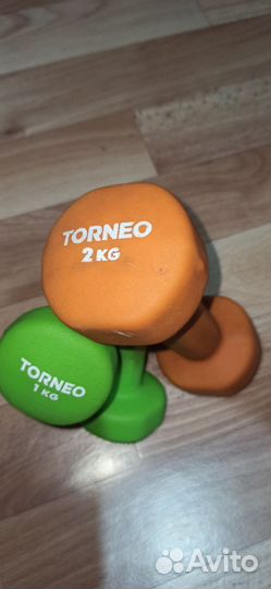 Гантели 1-2 кг
