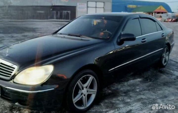Дефлекторы окон Mercedes S-class W220 1998-2005