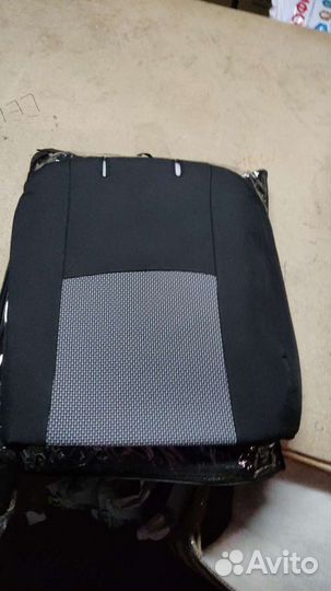 Чехлы Мицубиси Ланцер 9 чёрный жаккард