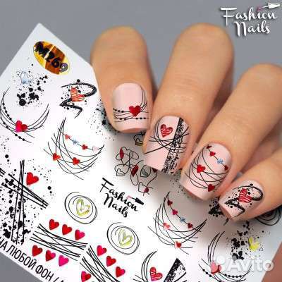 Слайдеры Fashion nails