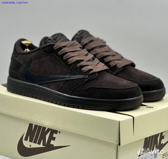 Nike Air Jordan 1 Low OG Velvet Brown (Арт.78116)