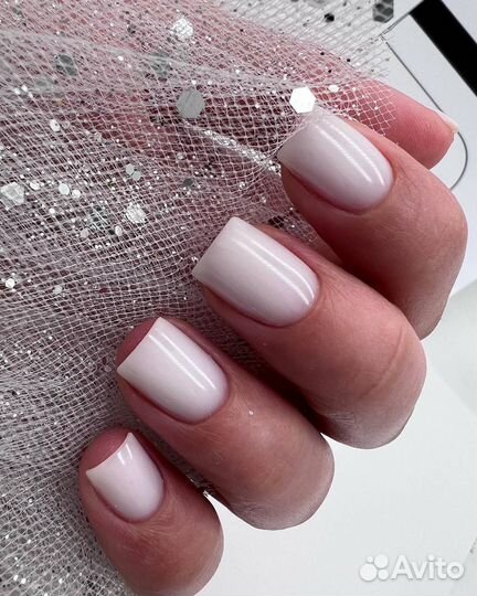 Наращивание ногтей 2 ч. ман+покр гель лаком 1:30