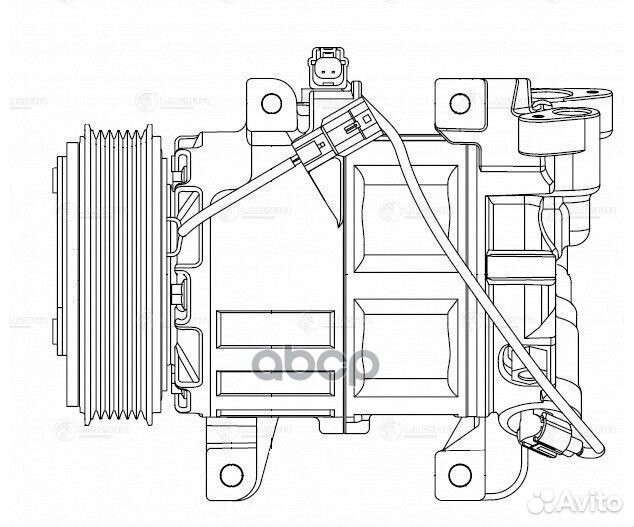 Компрессор кондиц. для а/м Nissan X-Trail (T32)