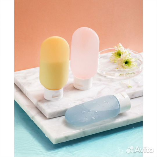 Дорожный набор флаконов. 3 шт в наборе