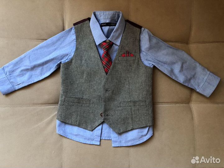 Рубашка, пиджак и галстук next