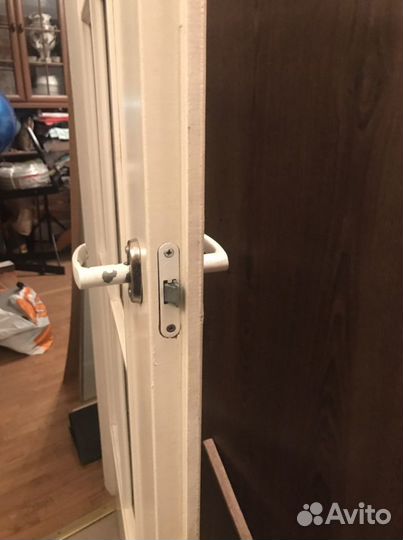 Дверь межкомнатная со стеклом бу
