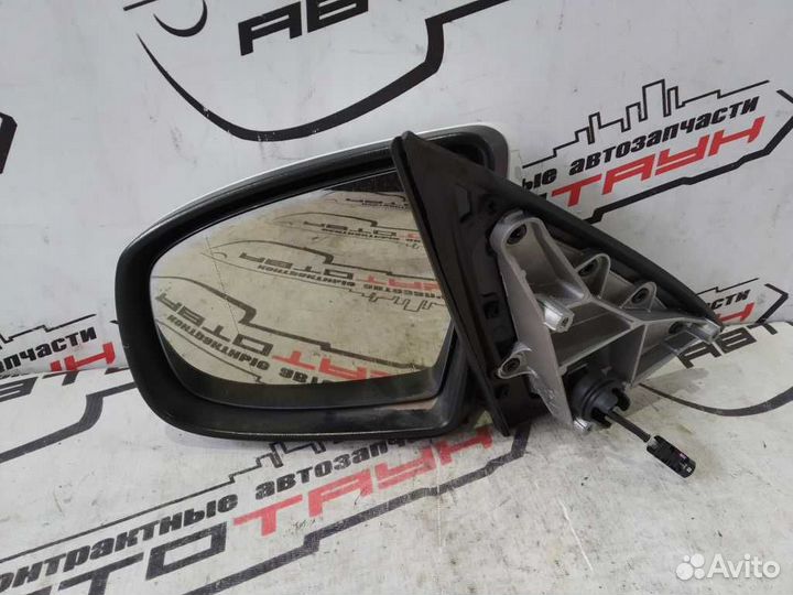 Зеркало BMW X5 E70 4*3 контакта левое белый S3127