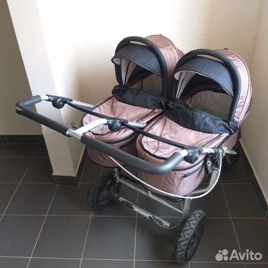 Коляска TFK тфк двойня близнецы