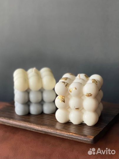 Свеча послание,подарочный набор